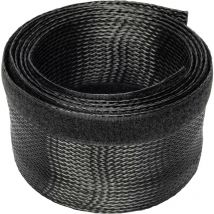 Digitus - Tube guide-câbles polyester noir flexible (l x l x h) 2 m x 85 mm x 3 mm 1 pc(s) DA-90507 A079692