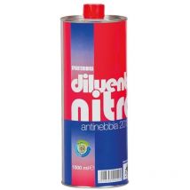 Diluente nitro antinebbia lt 1 solvente vernice colore pittura pulire sgrassare