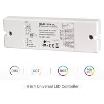 Controller Bluetooth 12-24V monocolore + cct + rgbw + rgbcct 4 in