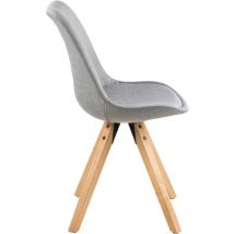 Dima Esszimmerstuhl Stoff grau.