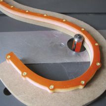 TMP-2000 Gabarit flexible pour routage courbé et arqué - CMT