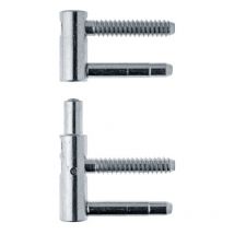 Spina otlav regolabile a 4 poli Exacta 495 - Ø13x57 - Acciaio zincato bianco - CF495130H502+CG