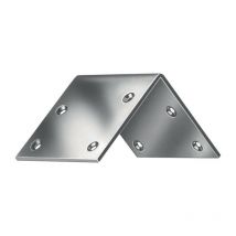 Grandangolo misura una gamba da 50mm L.50mm zincata blu isoscele Vormann Per 50)