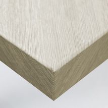 DIMEXACT - Vinyle adhésif imitation bois de chêne crème - 60 cm x 10 m - En Rouleau