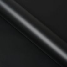 Dimexact - Covering noir satin profond pour toutes surfaces - Haute finition - 152 cm x 2 m - En Rouleau