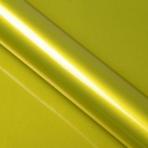Covering jaune brillant métallisé pour toutes surfaces - Haute finition - 152 cm x 1 m - En Rouleau - Dimexact
