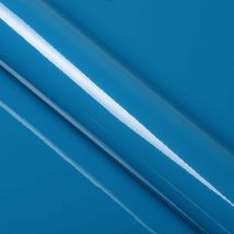 Dimexact - Covering bleu canard brillant pour toutes surfaces - Haute finition - 152 cm x 2 m - En Rouleau