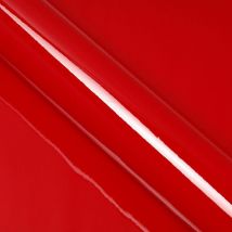 Dimexact - Covering rouge brillant intense pour toutes surfaces - Haute finition - 152 cm x 2.5 m - En Rouleau