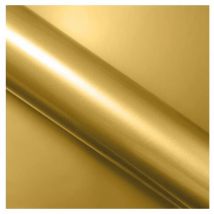 Vinyle covering or brillant pour toutes surfaces - 152 cm x 1 m - En Rouleau - Dimexact