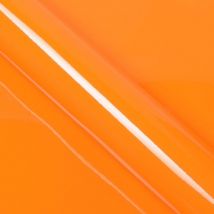 Dimexact - Covering orange brillant pour toutes surfaces - Haute finition - 152 cm x 5 m - En Rouleau