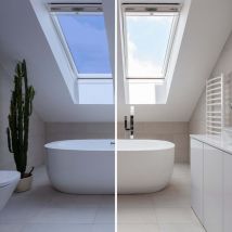 Dimexact - Film anti chaleur pour velux - bleu - 152 cm x 1.5 m - En Rouleau
