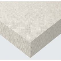 DIMEXACT - Vinyle adhésif effet tissu à chevron beige - 122 cm x 5 m - En Rouleau