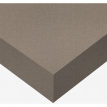 Dimexact - Vinyle adhésif effet tissu gris foncé Eco - 122 cm x 2.5 m - En Rouleau