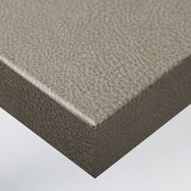 DIMEXACT - Rouleau adhésif effet cuir Gris - 122 cm x 0.5 m - En Rouleau