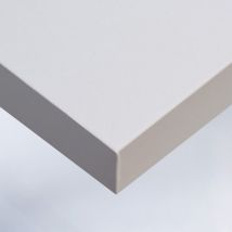 Dimexact - Papier peint autocollant gris clair mat - 122 cm x 1 m - En Rouleau