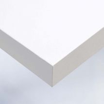 Dimexact - Papier peint autocollant blanc mat - 122 cm x 1 m - En Rouleau