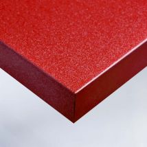 Dimexact - Rouleau adhésif rouge laqué pailleté - 122 cm x 5 m - En Rouleau