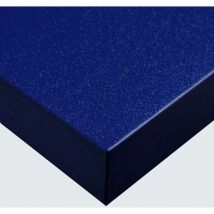 Dimexact - Rouleau adhésif bleu laqué pailleté - 122 cm x 2.5 m - En Rouleau