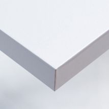 Dimexact - Rouleau adhésif blanc laqué pailleté - 122 cm x 2 m - En Rouleau