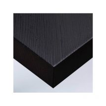 Dimexact - Papier peint adhésif effet bois noir - 122 cm x 0.5 m - En Rouleau