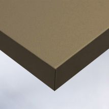 Dimexact - Papier peint autocollant taupe mat - 122 cm x 2 m - En Rouleau