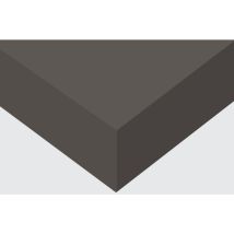Dimexact - Papier peint autocollant gris mat Eco - 122 cm x 0.5 m - En Rouleau
