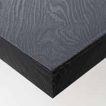 Dimexact - Papier adhésif imitation bois gris foncé Eco - 122 cm x 1 m - En Rouleau