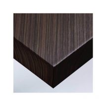 Dimexact - Adhésif décoratif imitation bois zebrano rouge - 122 cm x 2 m - En Rouleau