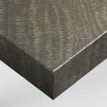 Dimexact - Papier peint adhésif effet bois argenté - 122 cm x 1 m - En Rouleau