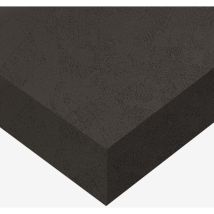 Papier peint adhésif effet crépi gris foncé Eco - 122 cm x 2.5 m - En Rouleau - Dimexact