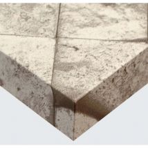 Dimexact - Papier peint adhésif effet pierre de parement - 122 cm x 2 m - En Rouleau