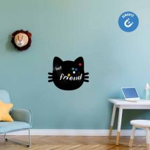 Sticker ardoise chat - Dimexact