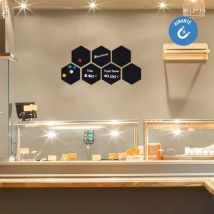 Sticker ardoise hexagones - Dimexact