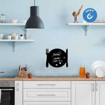 Sticker ardoise assiette - Dimexact