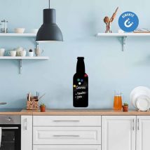 Sticker ardoise bouteille - Dimexact