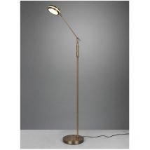 Stehlampe Touch Led Verstellbare Disc Franklin Aged Brass Trio Lighting