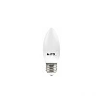 Dimmbare Matel-LED-Kerzenlampe 7 w E27 warm