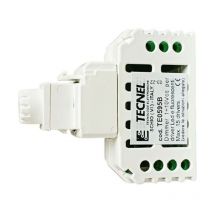 Passiver Dimmer mit 10A Keystone Schalter 0/1-10Vdc Weiß TE0595B - Tecnel