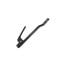 DIMOS - Crochet de sécurité cambré gris graphite RAL 7024 - 460 mm