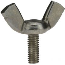 Din 316 Flügelschrauben m 8 x 30, amerikanische Form, A4 blank - Reidl