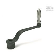 Elesa - Crank handle-DIN 468-80-V10-D