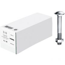 Reidl DIN 603 Flachrundschr. Vierkantansatz M 12 x 150 4.6 verzinkt, mit Mutter