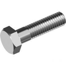Din 931 Sechskantschraube mit Schaft m 20 x 110 A4 blank - Reidl