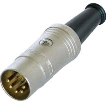 DIN mâle, droit Rean AV NYS322G Nombre de pôles: 5 noir 1 pc(s) D15587