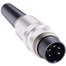 Connecteur Rond Din Mâle, Droit Lumberg Sv 30 Nombre De Pôles: 3 Argent 1 Pc(s) D22969