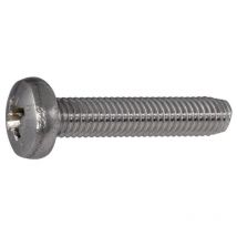 DIN7500CE (cz) m 4x 6 Pozidriv 2 verzinkt gewindefurchende Linsenschr