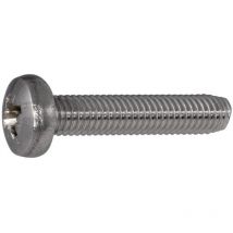 DIN7500CE (cz) m 4x12 Pozidriv 2 verzinkt gewindefurchende Linsenschr