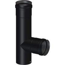 Dinak - Té Femelle 90o Deko Pellets Classic Diamètre : Ø80 Mm