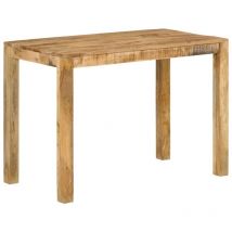 Bonnevie - Dining Table,Dinner table,Eating table 110x55x76 cm Solid Wood Mango VSVS846457