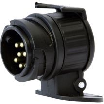 Dino - 130007 Anhänger Adapter [Steckdose 13polig - Stecker 7polig] abs Kunststoff